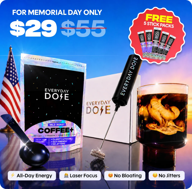 Coffee+ Mild Roast Starter Kit (30 Servings) - Fresh Choice